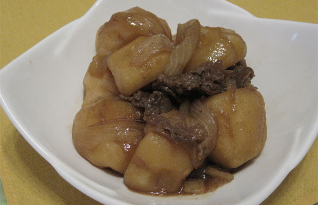 Braised Meat and Potatoes (Niku-Jaga)  -  Japanese recipe Japanese cuisine